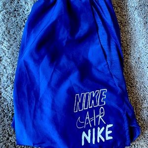 Blue Mike air small shorts